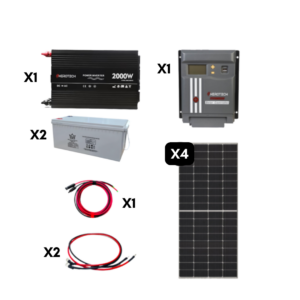 Spower 12Volt 2000Watt Solar Paket Özel Mini Enerji  İnverter Dahil