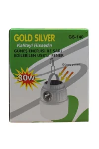 Spower G silver 140 solar kamp lambası