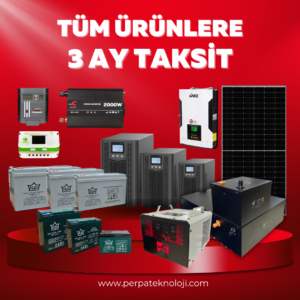 Tüm Ürünlere 3 ay vade farksız taksit